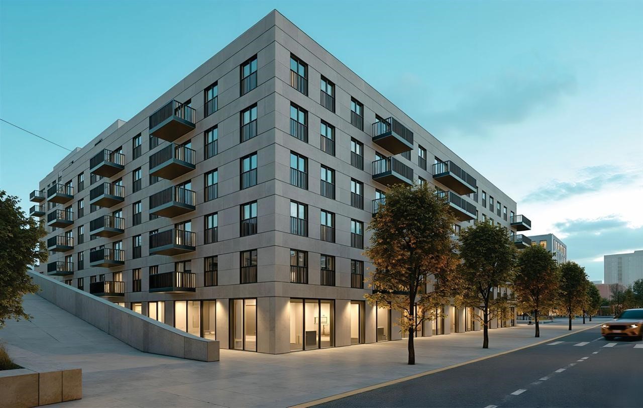 Shitet banesa kati 2 rruga a